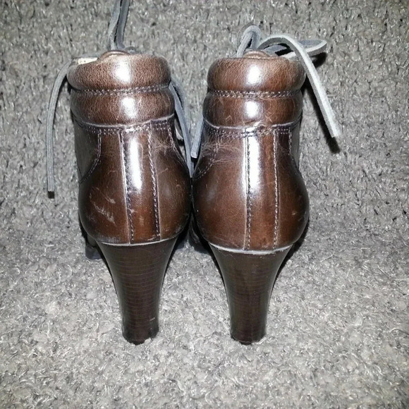 MICHAEL KORS-Winter War Lace Up Ankle Boots-Brown - Picture 5 of 6